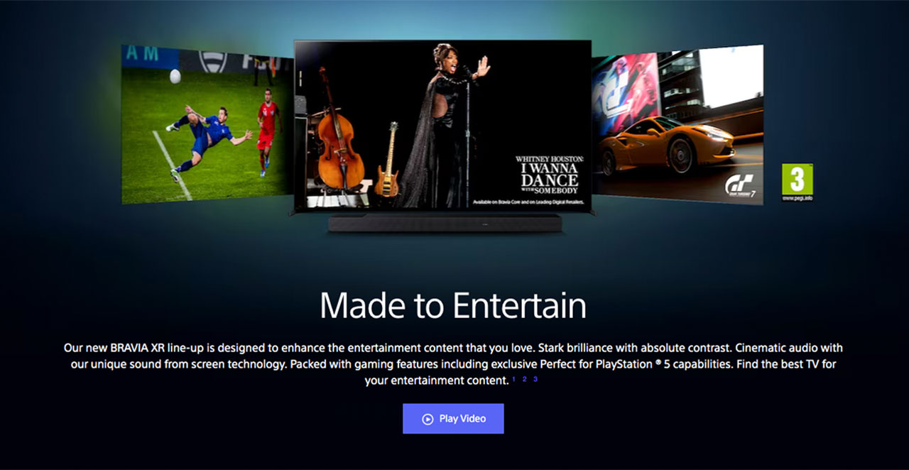 Our new Bravia XR Line-up Video.