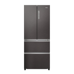 Haier HFR3718ENMD  70cm 60/40 Total No Frost Fridge Freezer - Dark Inox