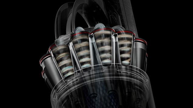 Cutaway of the Radial Root Cyclone™ technology.